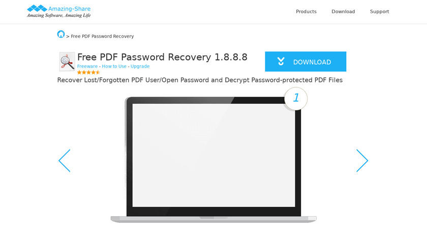 how to recover forgotten pdf password